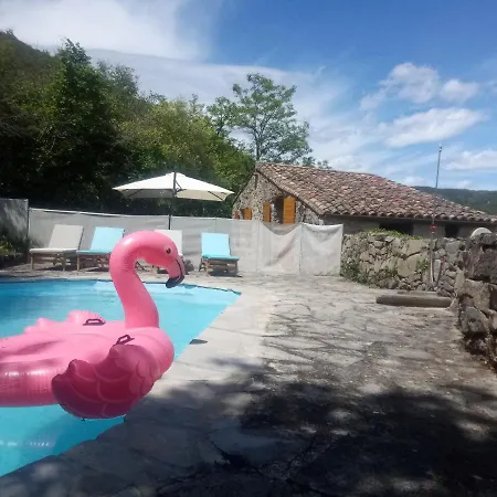 Maison De Charme 3 Etoiles Dans Les Cevennes Avec Terrasse Et Piscine Privee *