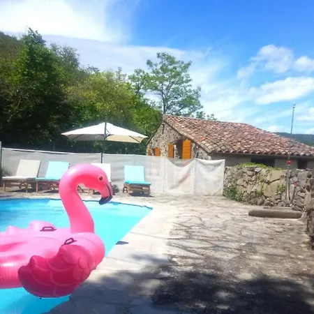 Maison De Charme 3 étoiles Dans Les Cévennes Avec Terrasse Et Piscine Privée